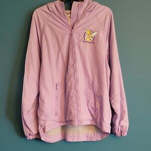 🎉90s Disney Tinkerbell Raincoat with Embroidered Design